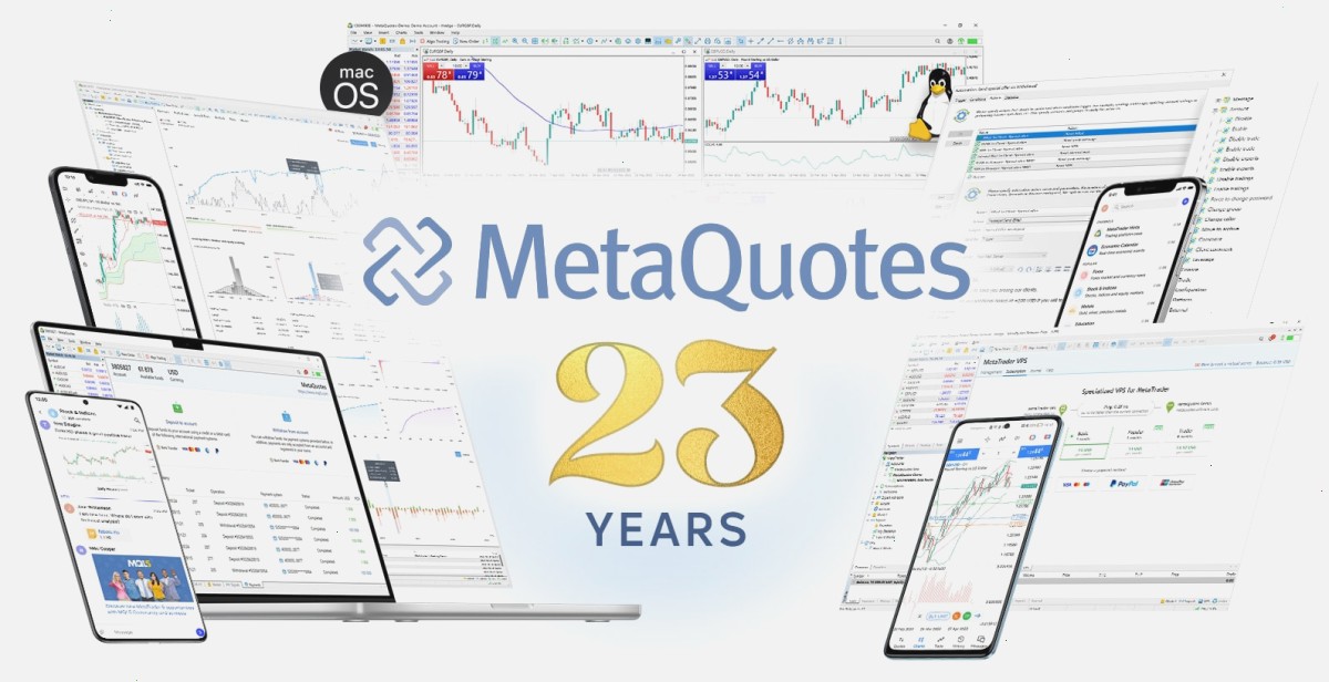 MetaQuotes成立23周年！